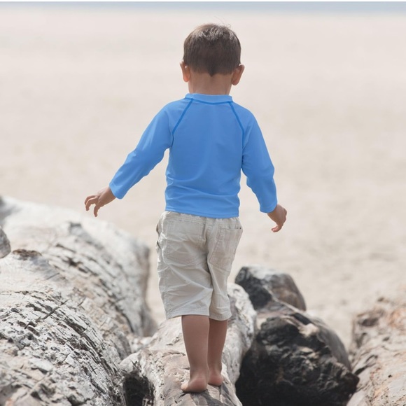 i play. green sprouts LS Rashguard - Bundle of 2 - UPF 50+ Sun Protection - NWT - Picture 3 of 5